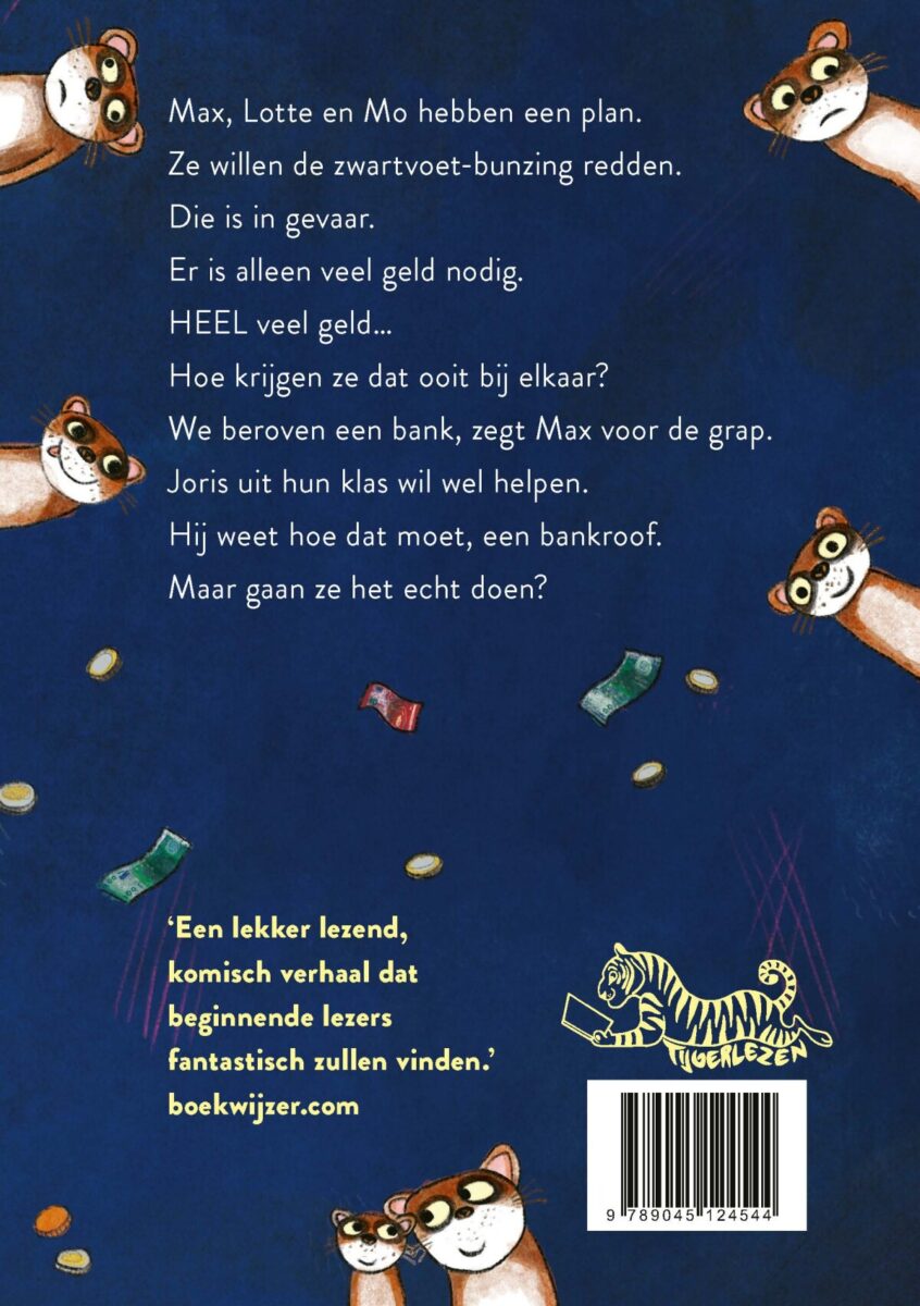 Hoe beroof je een bank? – achterflap