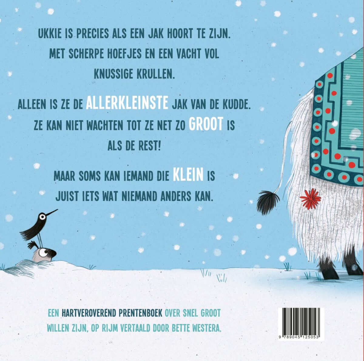 Ukkie – achterflap