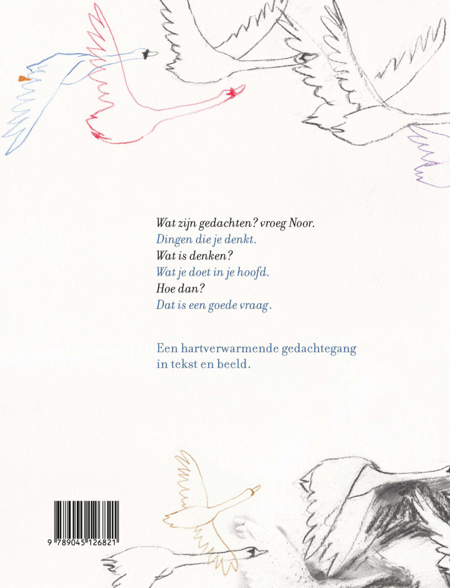 Gedachten denken – achterflap
