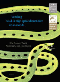 Vandaag houd ik mijn spreekbeurt over de anaconda – cover