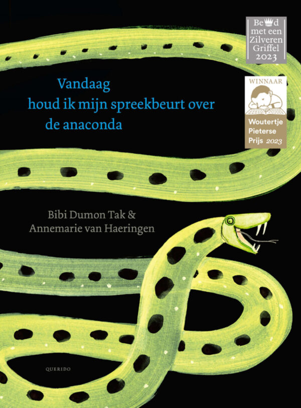 Vandaag houd ik mijn spreekbeurt over de anaconda – cover