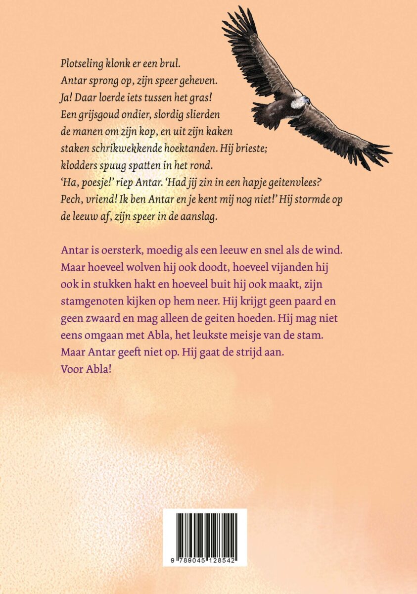 De ongelooflijke (maar waargebeurde) heldendaden van Antar – achterflap
