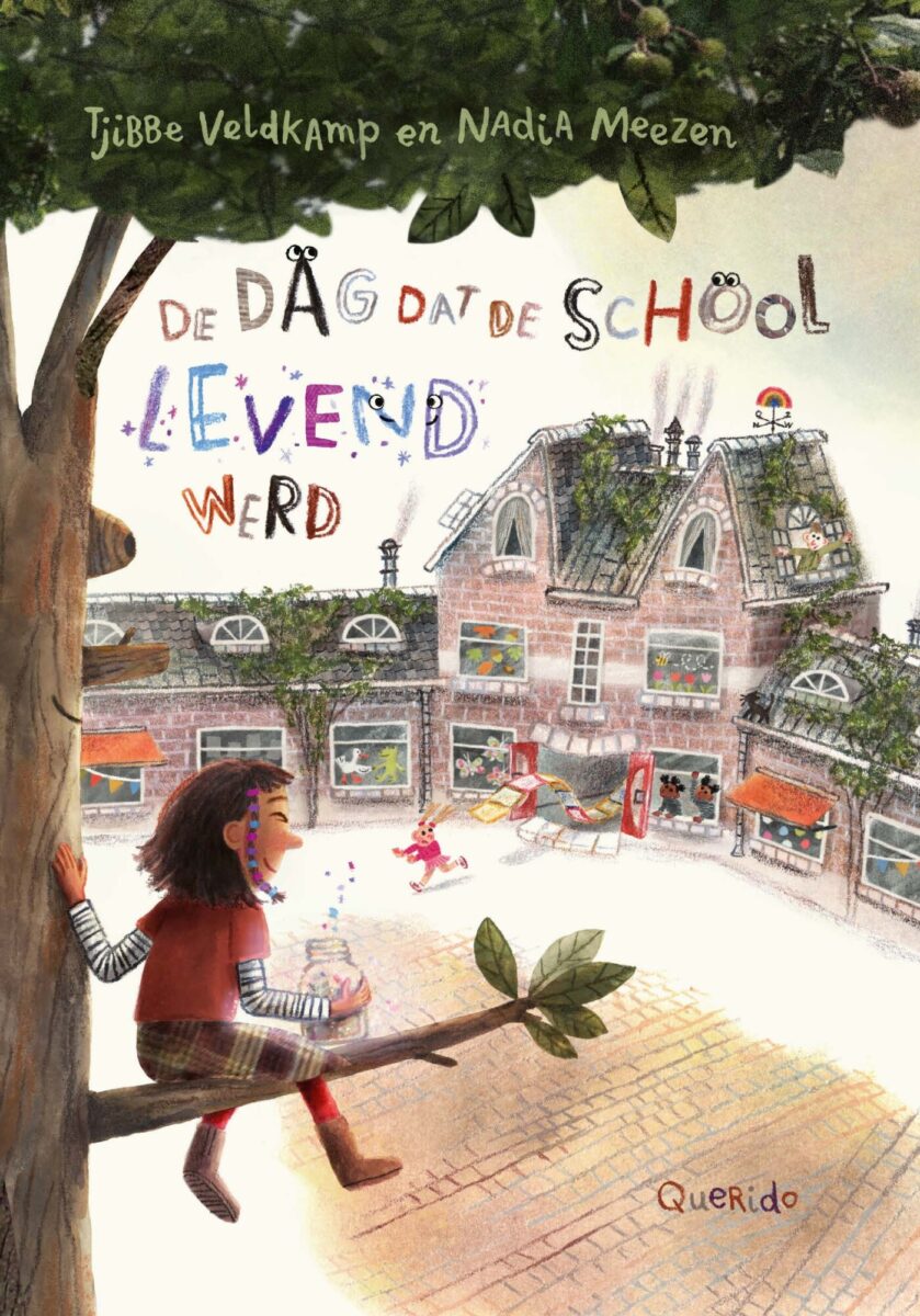 De dag dat de school levend werd – cover