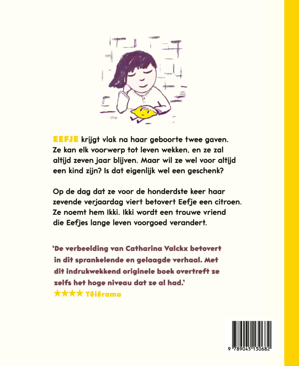 Eefje, het meisje dat honderd jaar was – achterflap