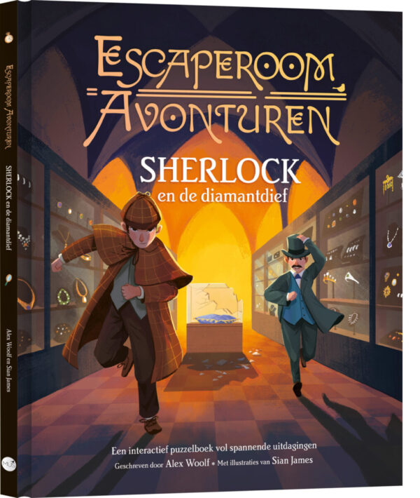 Escape Room Avonturen: Sherlock en de diamantdief – cover