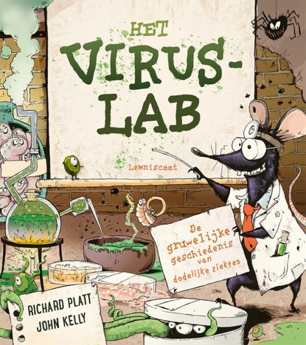 Het viruslab – cover