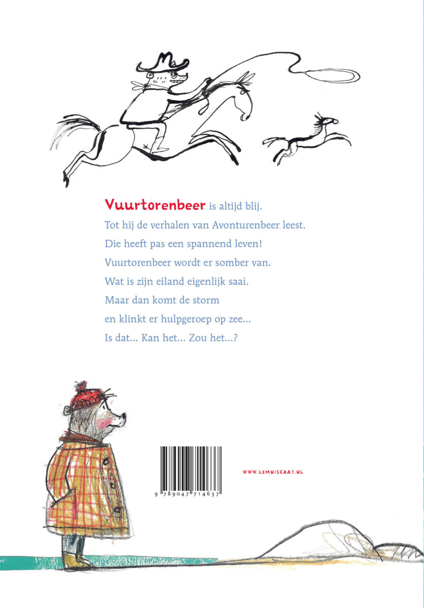 Vuurtorenbeer – achterflap