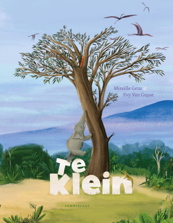 Te klein – cover