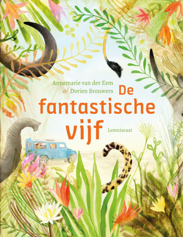 De fantastische vijf – cover