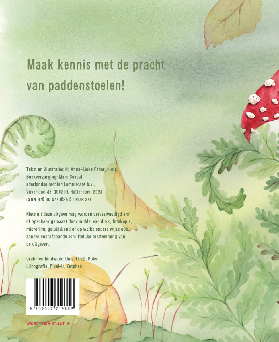 Paddenstoelenvriendjes – achterflap