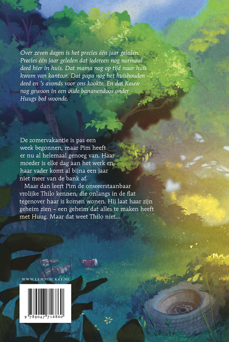 Kauw van jou – achterflap
