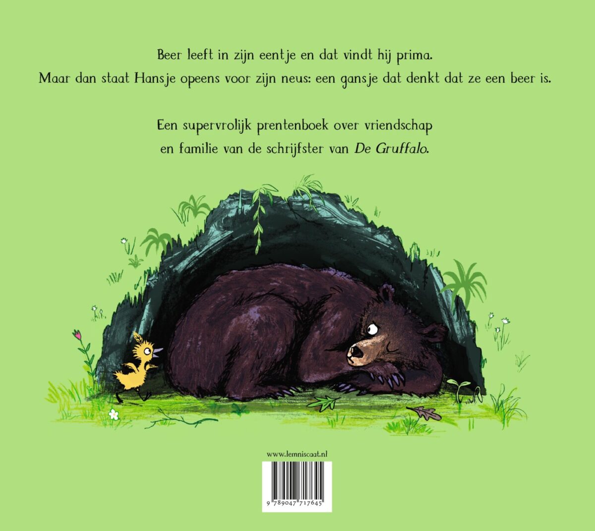 Hansje – achterflap