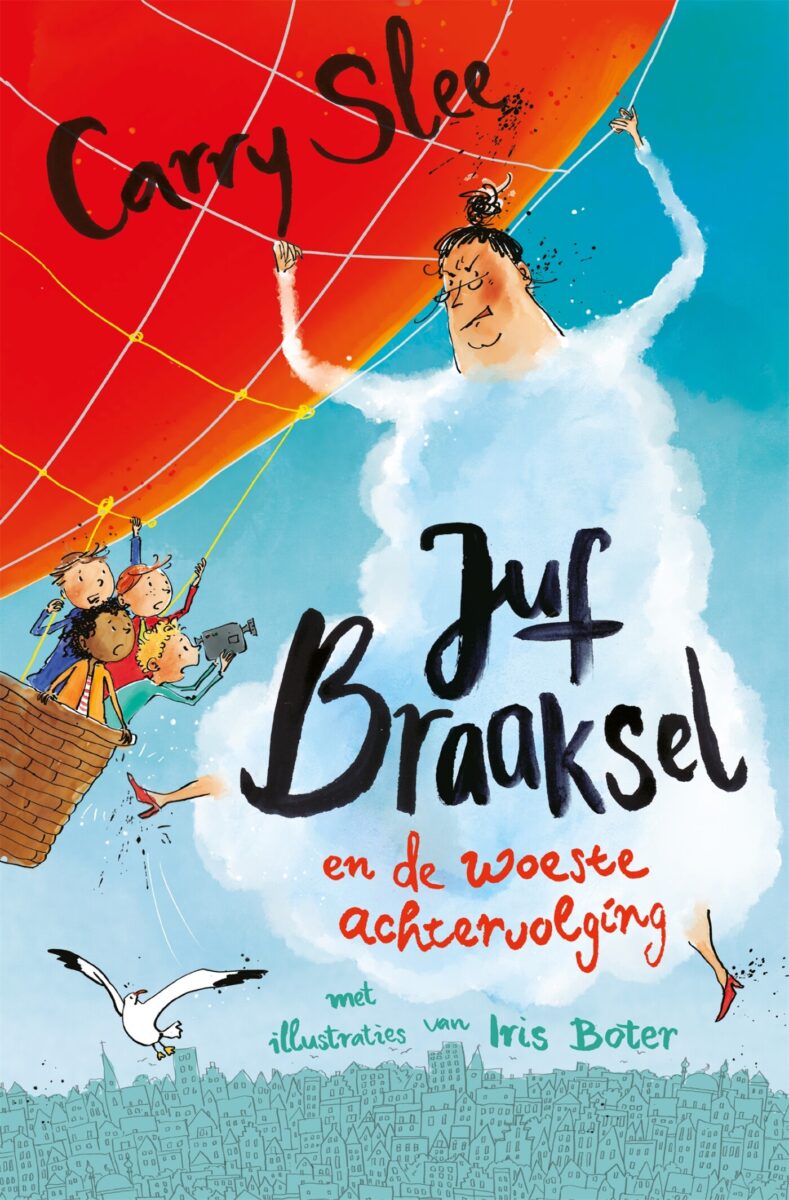 Juf Braaksel en de woeste achtervolging – cover