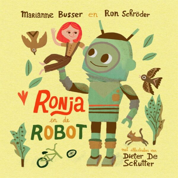Ronja en de robot – cover