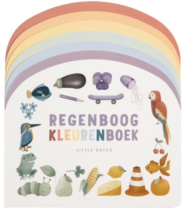 Regenboog kleurenboek – cover