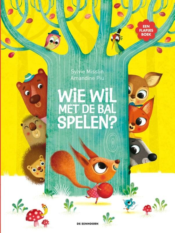 Wie wil met de bal spelen? – cover