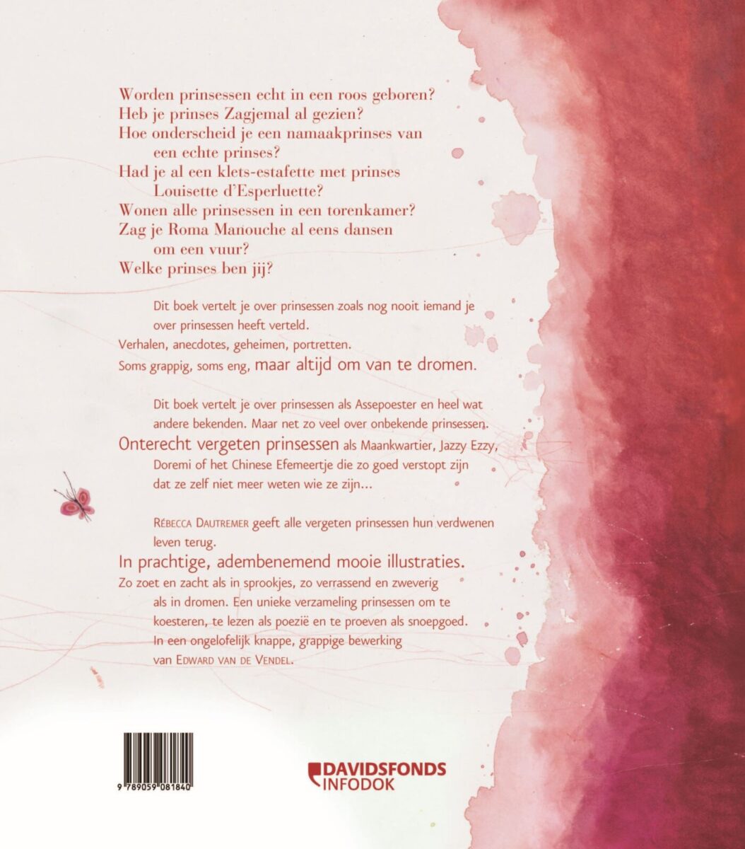 Het grote boek van vergeten prinsessen – achterflap