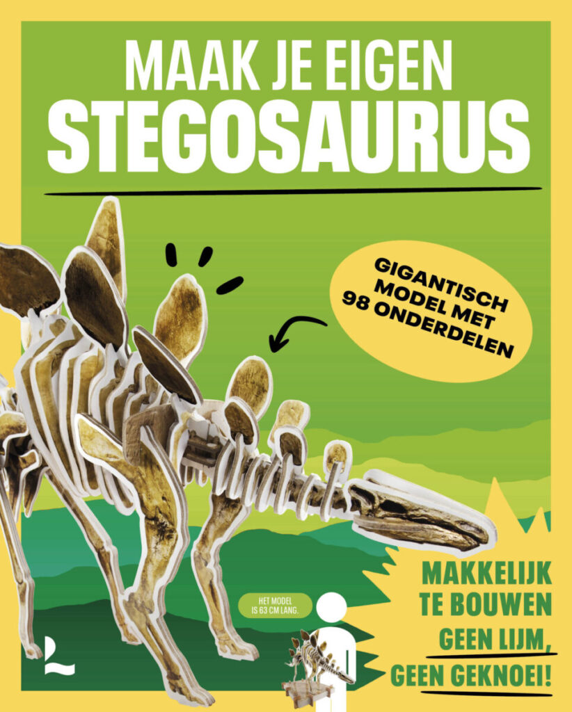 Maak je eigen Stegosaurus – cover