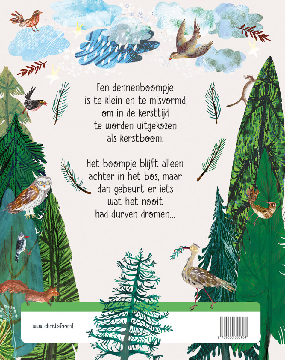 Het boompje in het bos – achterflap