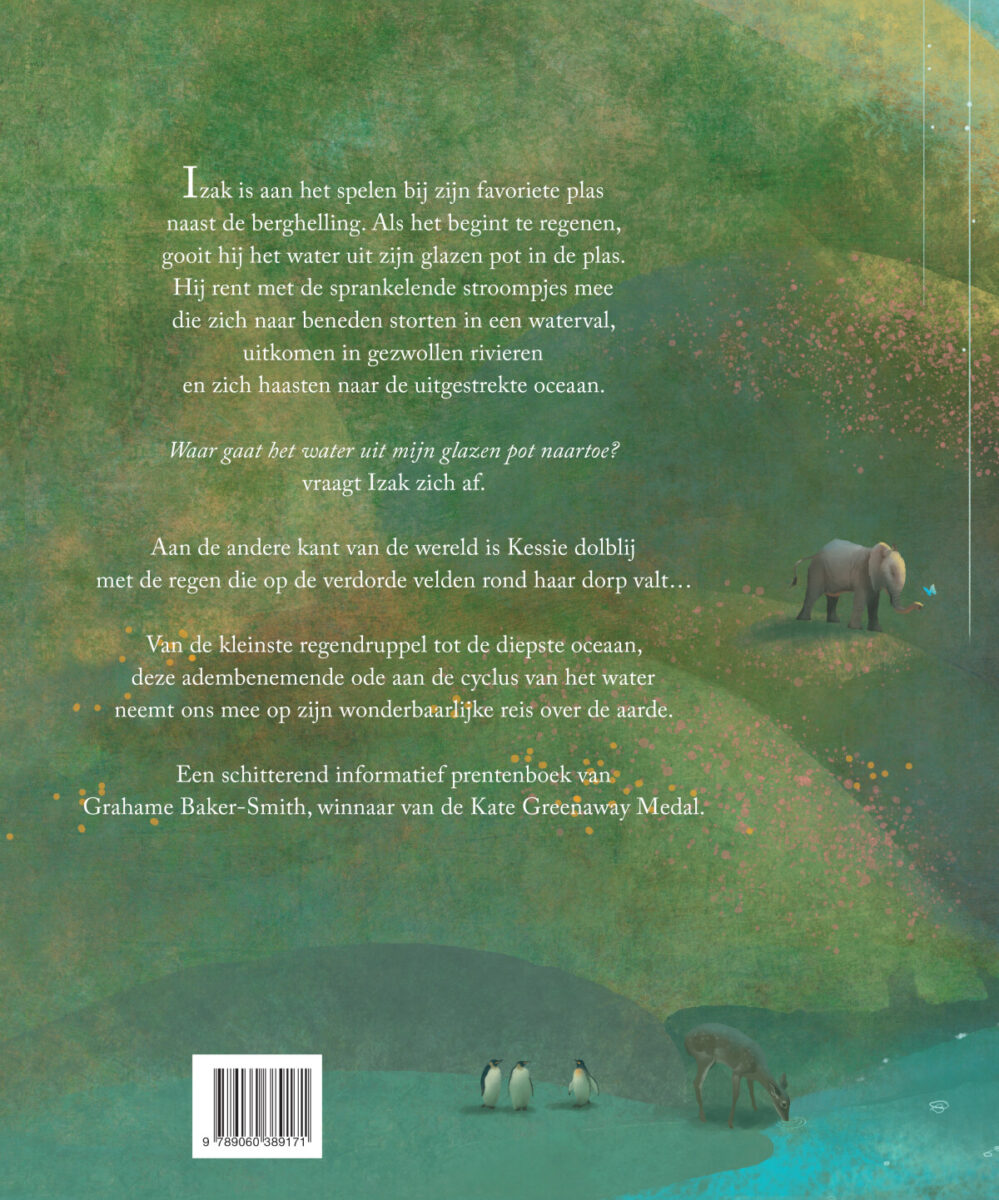 De reis van de regen – achterflap