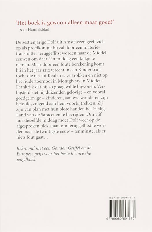 Kruistocht in spijkerbroek – achterflap