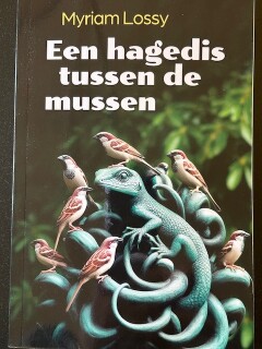 Een hagedis tussen de mussen – cover