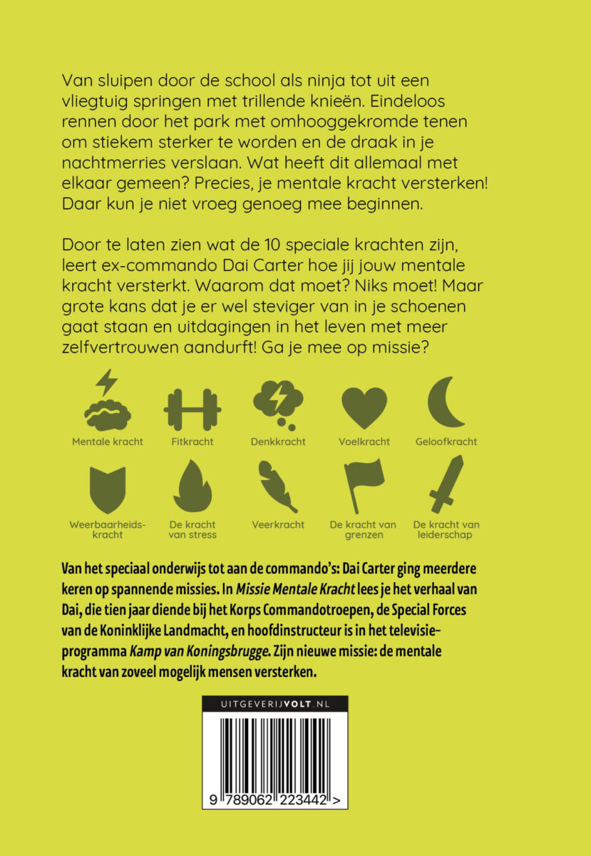Missie mentale kracht – achterflap