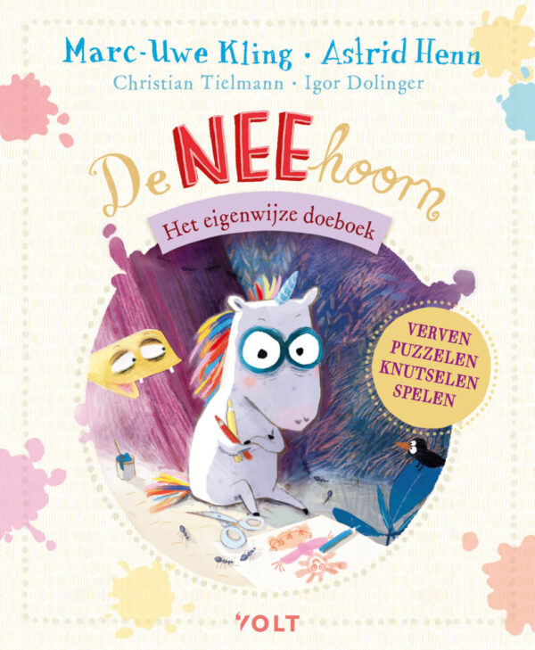 De NEEhoorn: Het eigenwijze doeboek – cover