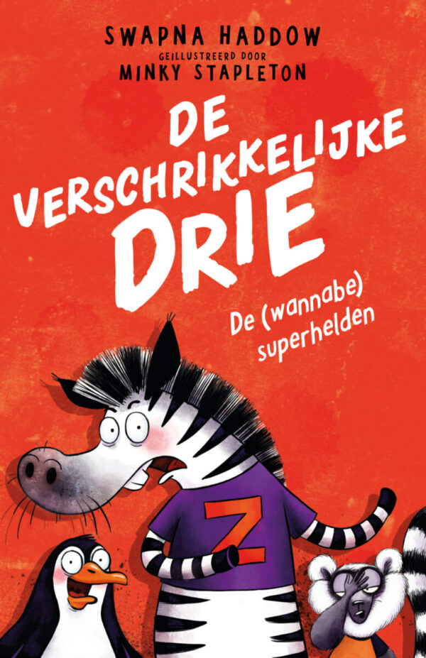 De (wannabe) superhelden – cover