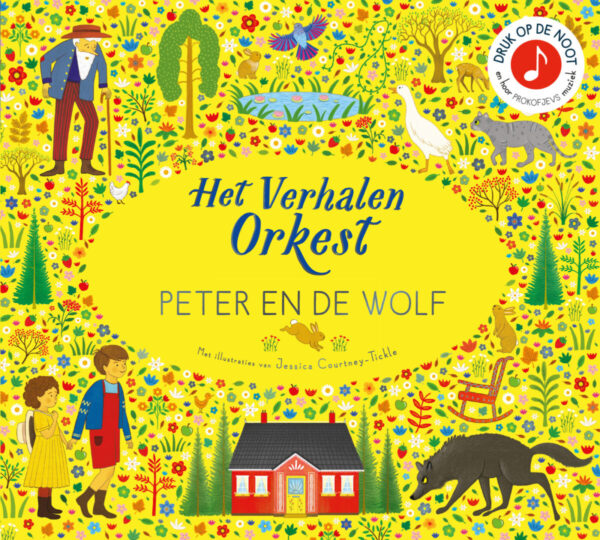 Peter en de wolf – cover