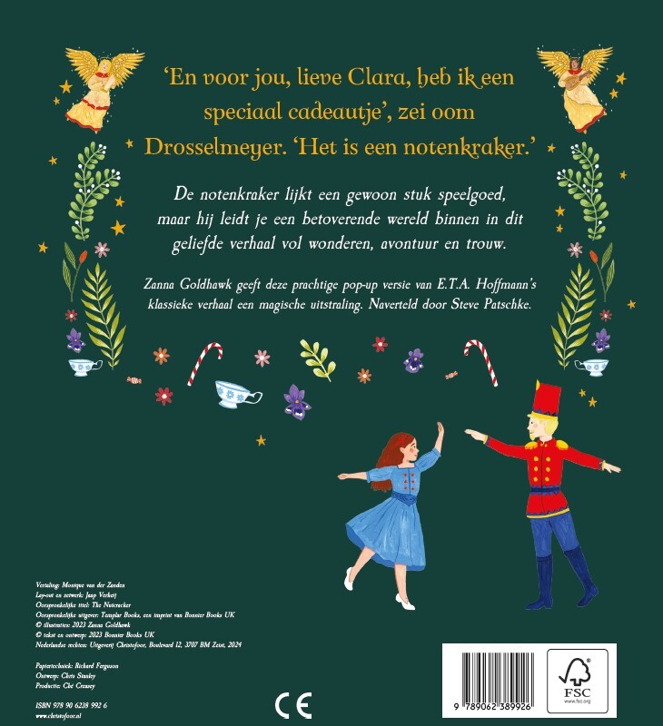 De notenkraker – achterflap