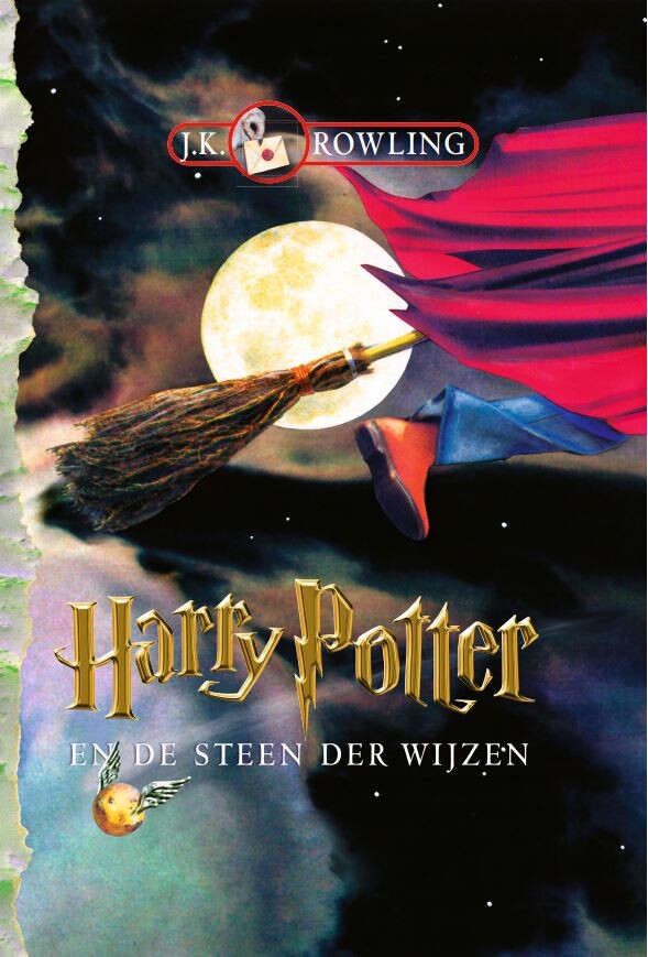 Harry Potter en de steen der wijzen – cover