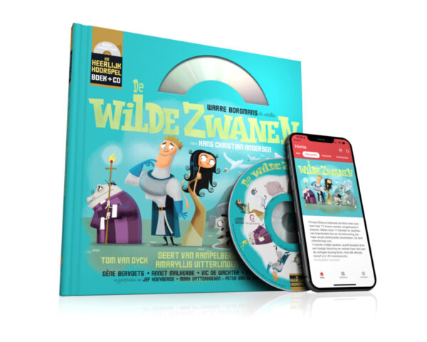 De wilde zwanen – cover