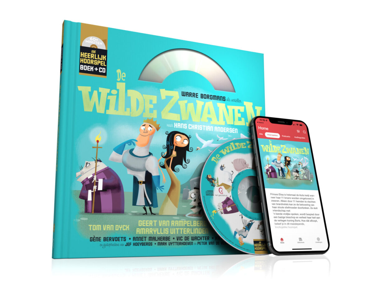 De wilde zwanen – cover