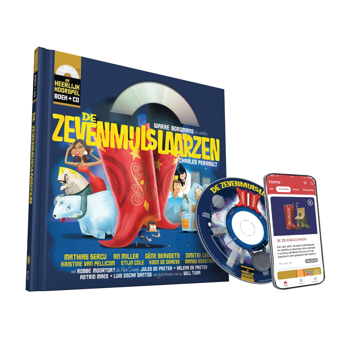 De zevenmijlslaarzen – cover