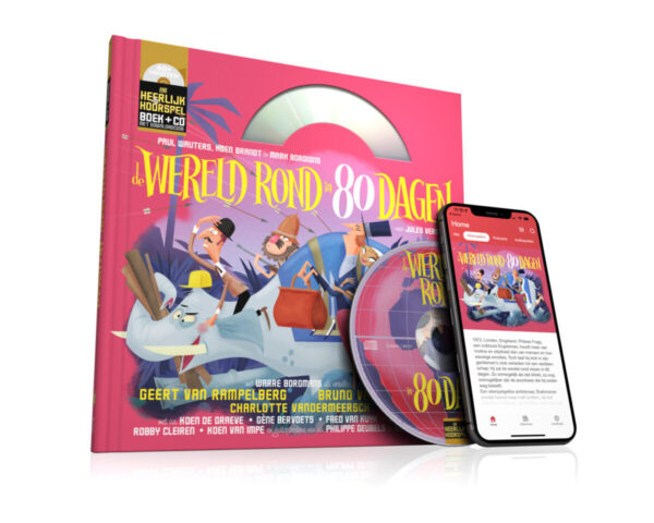 De wereld rond in 80 dagen – cover