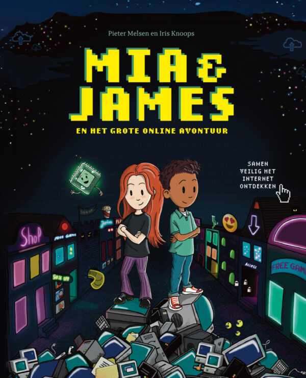 Mia & James en het grote online avontuur – cover