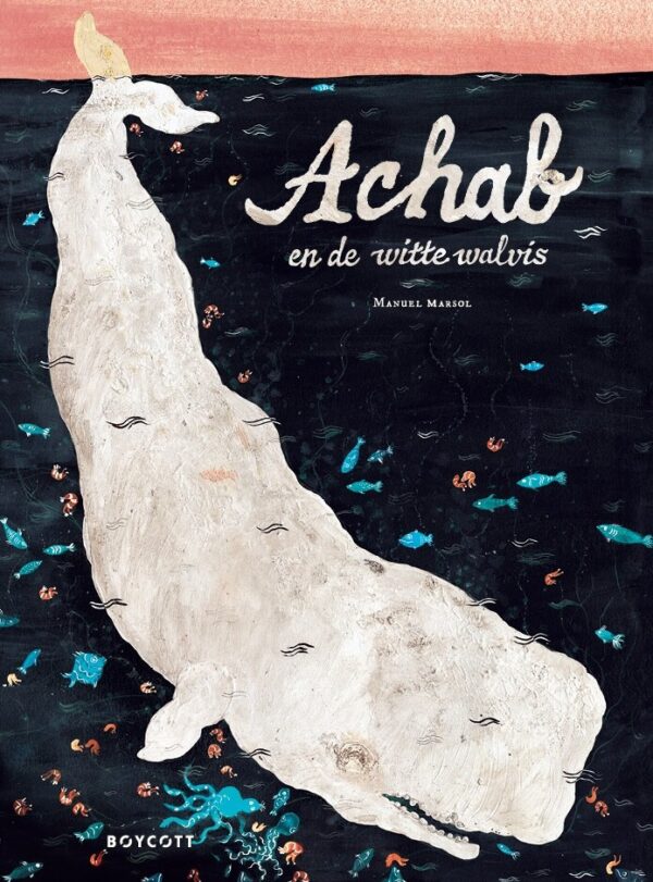 Achab en de witte walvis – cover