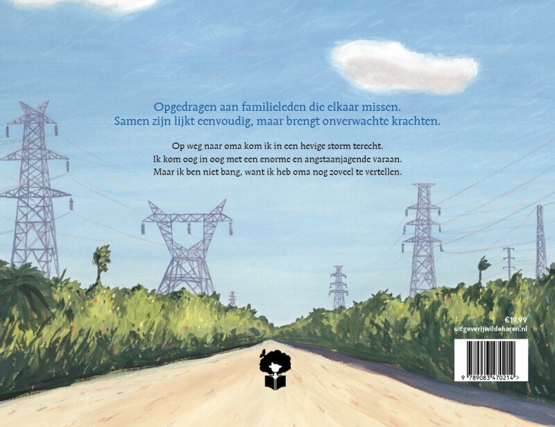 Op weg naar oma – achterflap