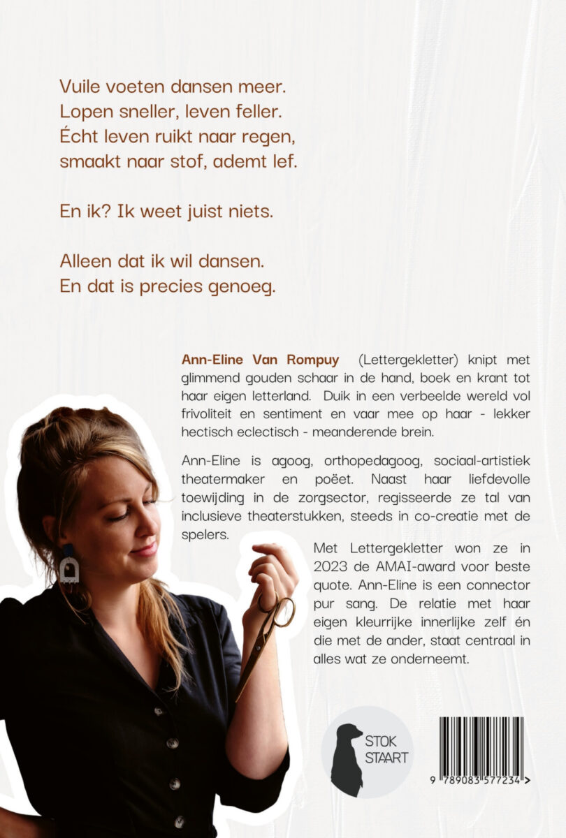 Vuile voeten dansen meer – achterflap