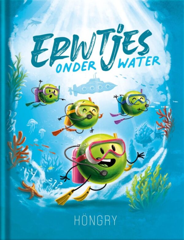 Erwtjes onder water – cover