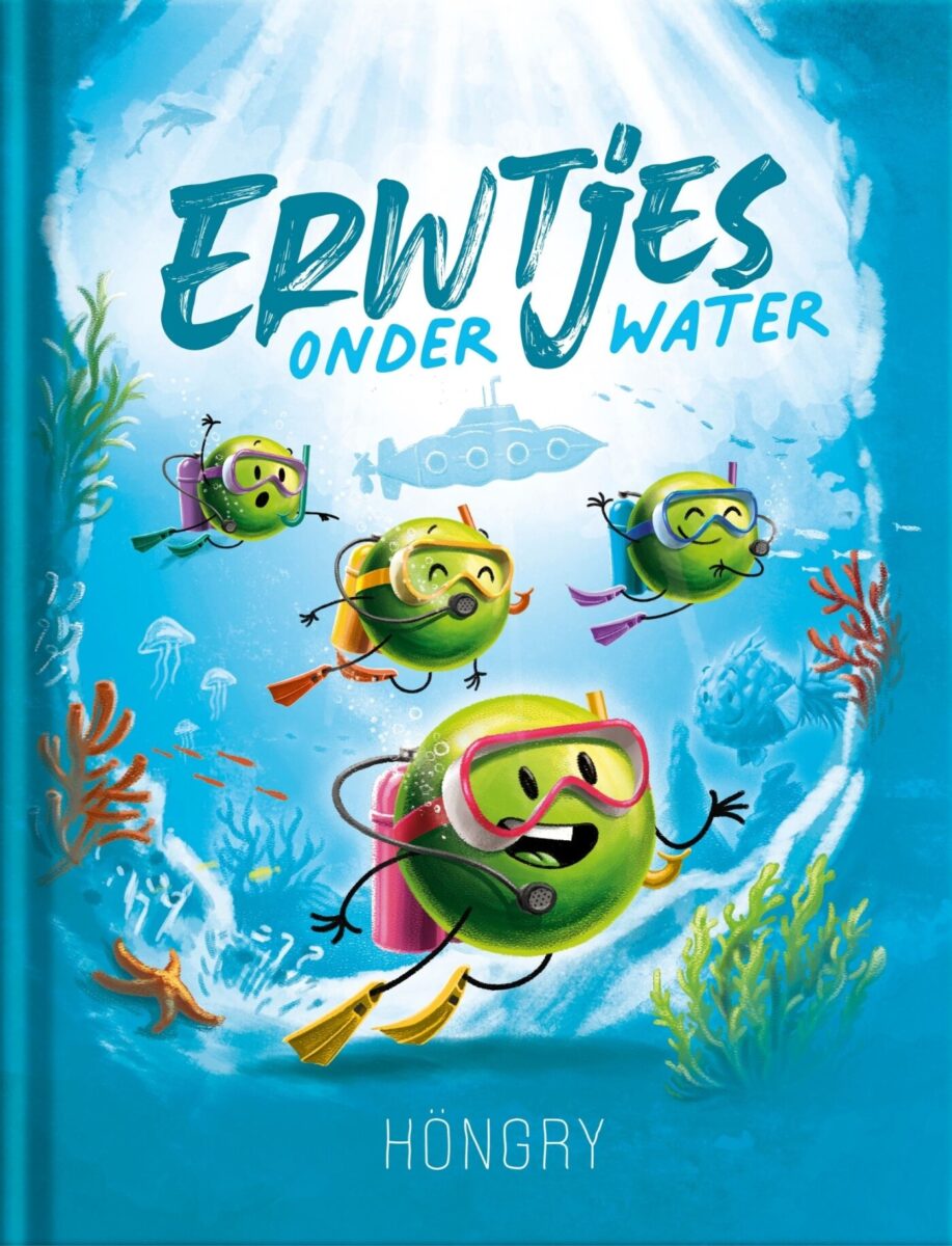 Erwtjes onder water – cover