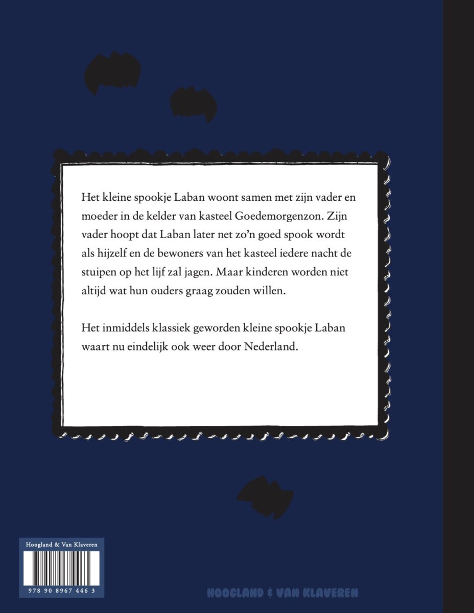 Het kleine spookje Laban β achterflap