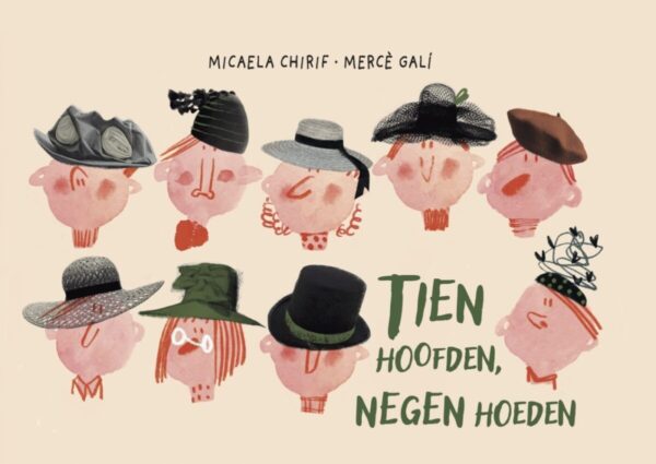 Tien hoofden, negen hoeden – cover