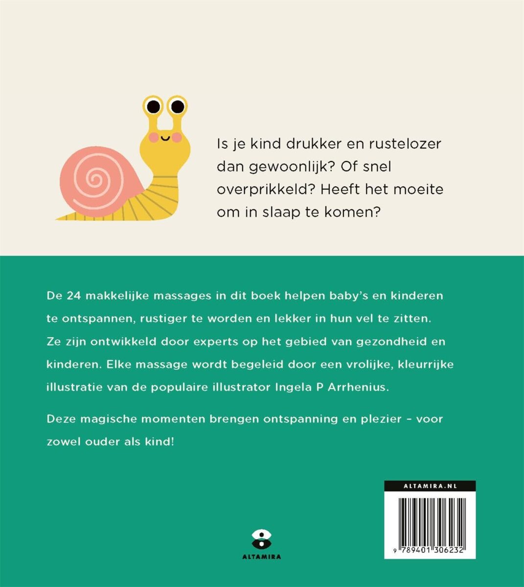 Magische massages – achterflap