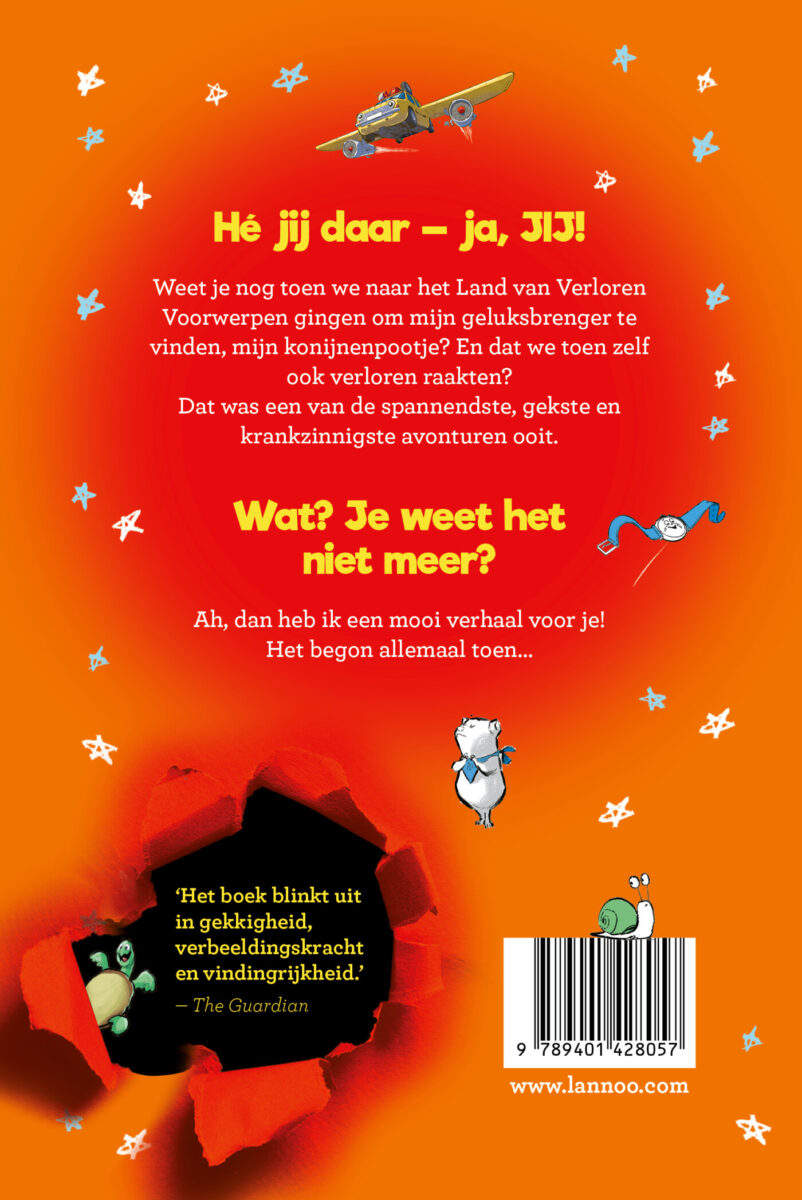 Jij & ik en het land van verloren voorwerpen β achterflap