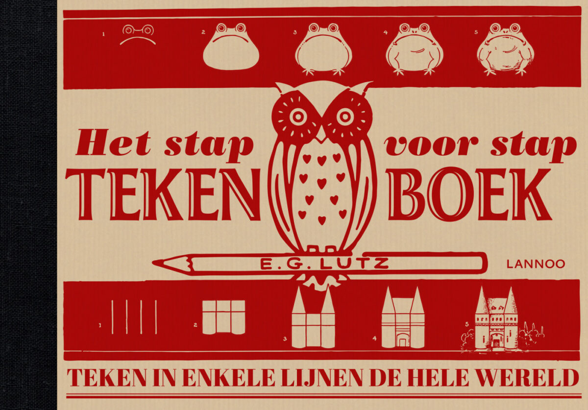 Het stap voor stap tekenboek – cover