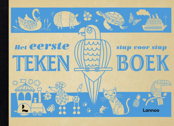 Het eerste stap voor stap tekenboek – cover