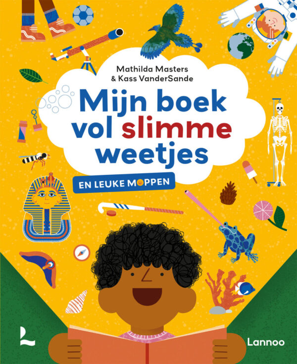 Mijn boek vol slimme weetjes en leuke moppen – cover