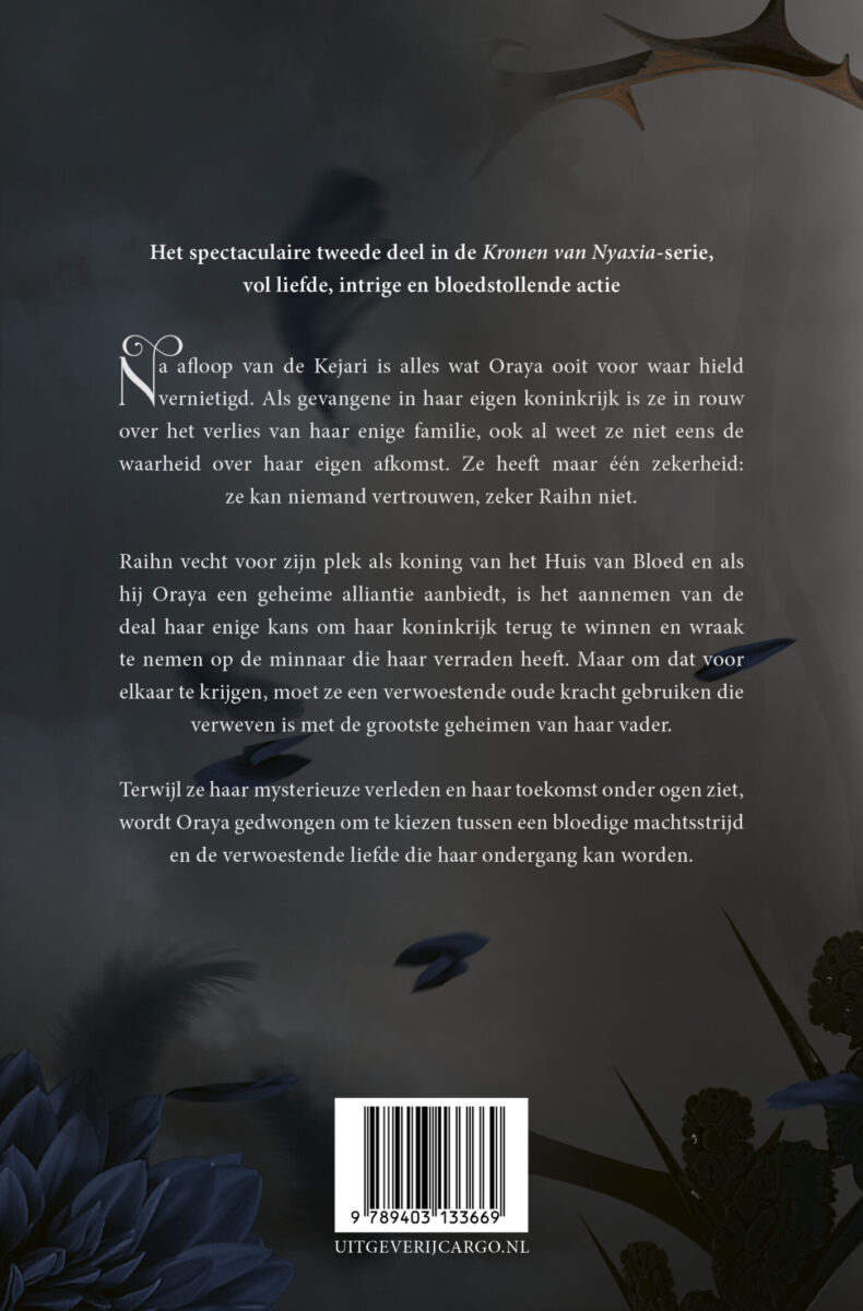 The ashes and the star-cursed king – achterflap